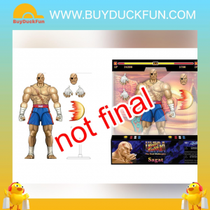 Jada Toys 6" 街頭霸王 | Street Fighter | Sagat Figure (Deluxe)
