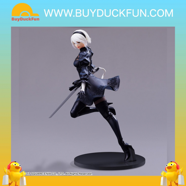 Square Enix NieR:Automata 尼爾:自動人形 Form-ism Figure – 2B(YoRHa No. 2 Type B) No Goggles Ver.