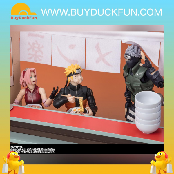 S.H.Figuarts Naruto ICHIRAKU RAMEN SET [SHF]《火影忍者》一樂拉麵館