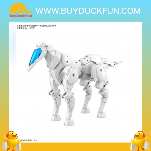 Bandai 30分鐘任務系列 1/144 擴充型載具 (機械馬型Ver.)[白色]