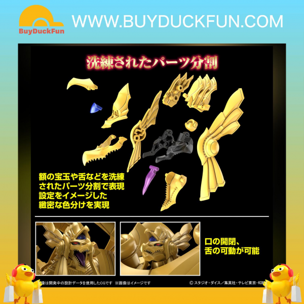 Bandai Figure-rise 標準系列 增幅化 -三幻神降臨- 太陽神的翼神龍
