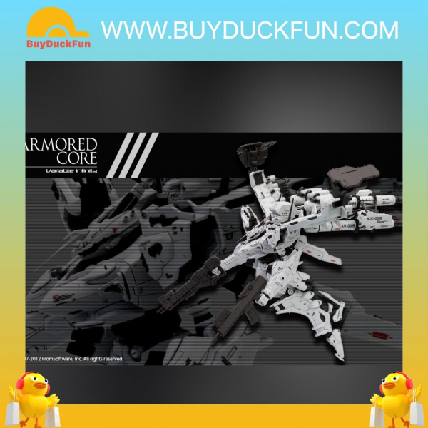Kotobukiya (VI090) ARMORED CORE LINEARK WHITE-GLINT & V.O.B SET 1/72 Plastic Model Kit