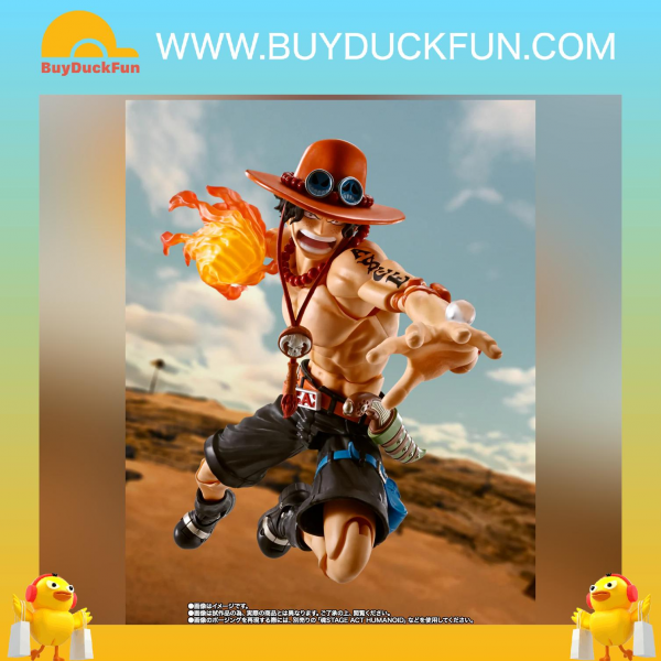 S.H.Figuarts One Piece PORTGAS・D・ACE -FLAME FIST- SHF 波德卡斯·D·艾斯 -火拳-