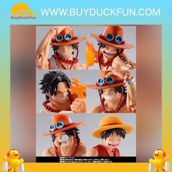 S.H.Figuarts One Piece PORTGAS・D・ACE -FLAME FIST- SHF 波德卡斯·D·艾斯 -火拳-