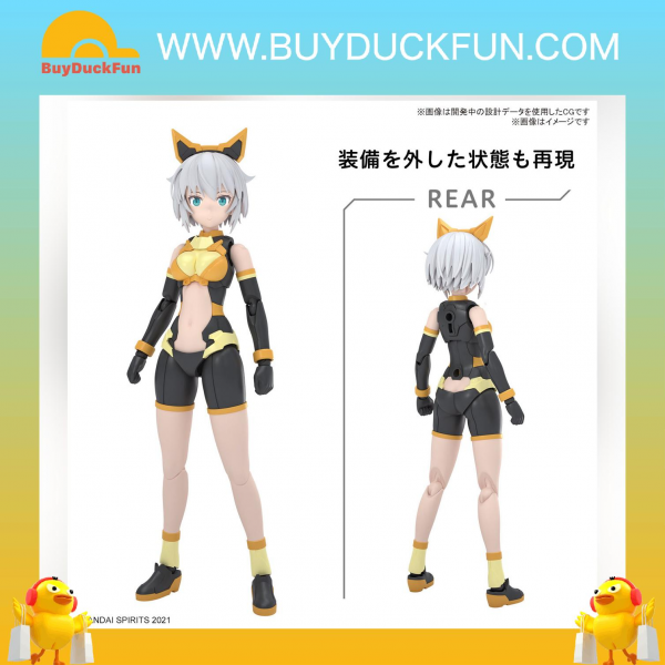 Bandai 30分鐘少女戰線 莉詩達 (小蒼蘭服裝) [A色]