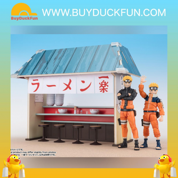 S.H.Figuarts Naruto ICHIRAKU RAMEN SET [SHF]《火影忍者》一樂拉麵館
