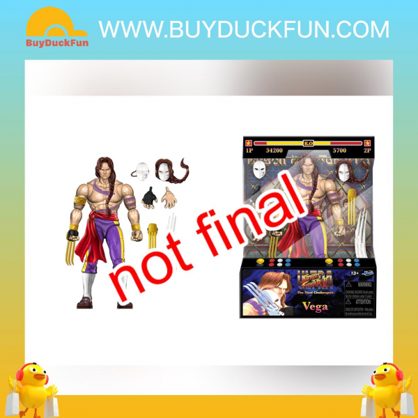 Jada Toys 街頭霸王 6" | Street Fighter | Vega Figure