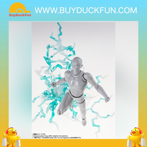 S.H.Figuarts [TAMASHII EFFECT]雷電特效配件 (綠色