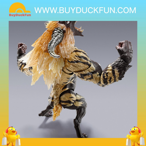 S.H.MonsterArts Monster Hunter FURIOUS RAJANG 激昂金狮子