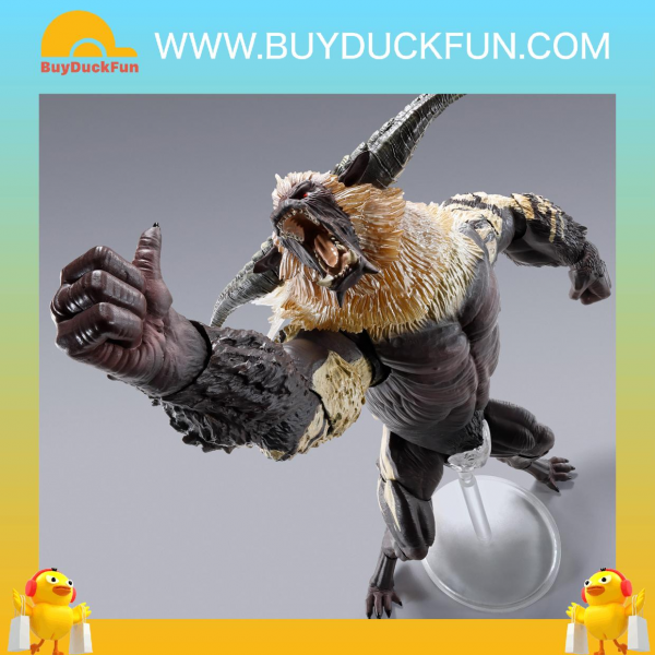 S.H.MonsterArts Monster Hunter FURIOUS RAJANG 激昂金狮子