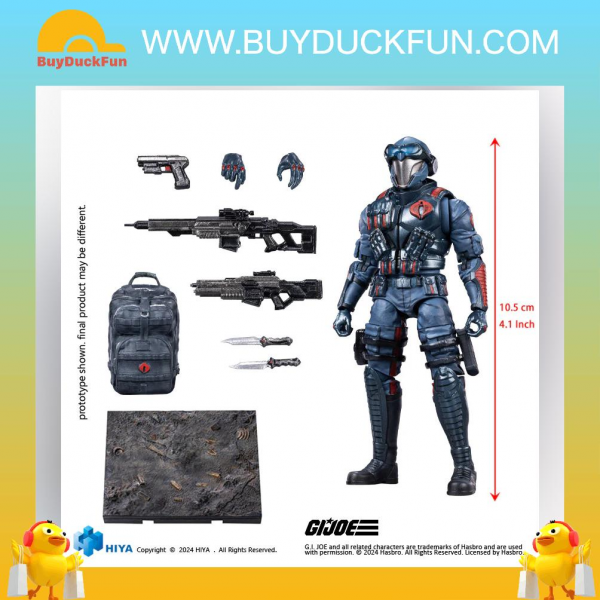 Hiya Toys (EMG0156) Exquisite Mini 1/18 Series: G.I. Joe Cobra Viper Action Figure