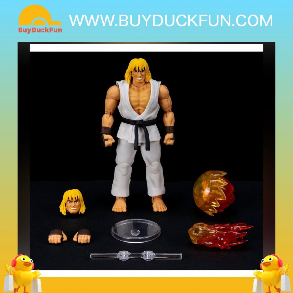 Jada Toys Street Fighter Ken (Player 2) Action Figures
