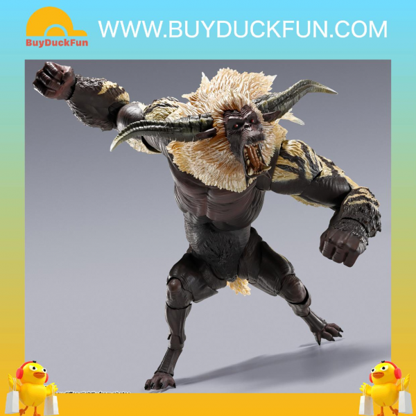 S.H.MonsterArts Monster Hunter FURIOUS RAJANG 激昂金狮子