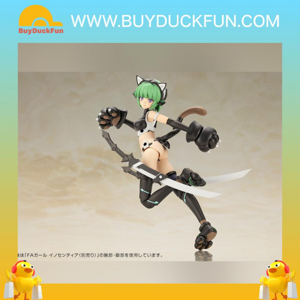 Kotobukiya (FG161) FRAME ARMS GIRL FRAME ARMS GIRL MAGATSUKI 〈CAT ARMOR Ver.〉Plastic Model Kit