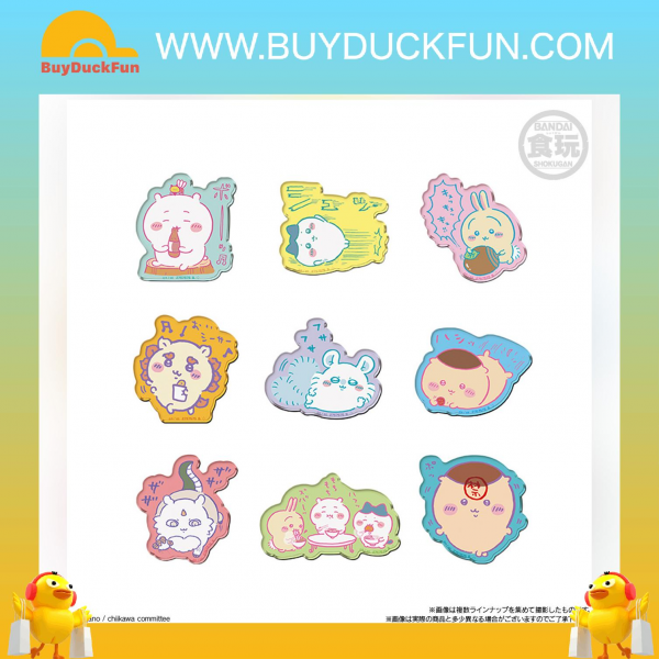 Bandai Candy Toy Chiikawa磁石第4彈 (Box of 14)