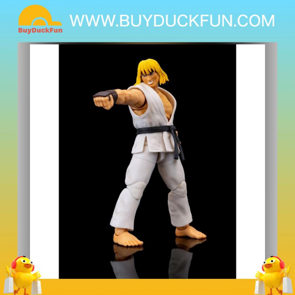 Jada Toys Street Fighter Ken (Player 2) Action Figures