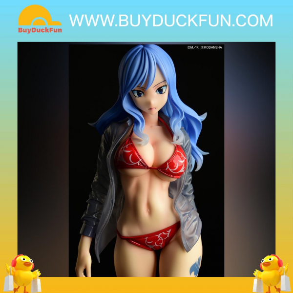 Orcatoys 1/6 Fairy Tail: Juvia Lockser Gravure Style Red Bikini!! Wet See-Through Dress Shirt SP  茱比亞‧洛克沙