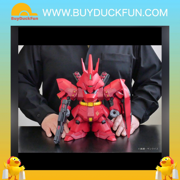 PLEX Jumbo  Gundam sofbi figure SD Sazabi 沙煞比