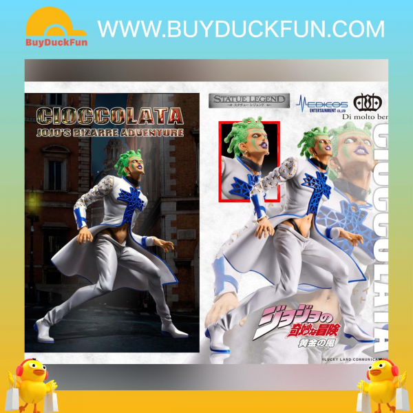 Medicos Entertainment Statue Legend JoJo's Bizarre Adventure Part 5 Cioccolata「喬可拉特」
