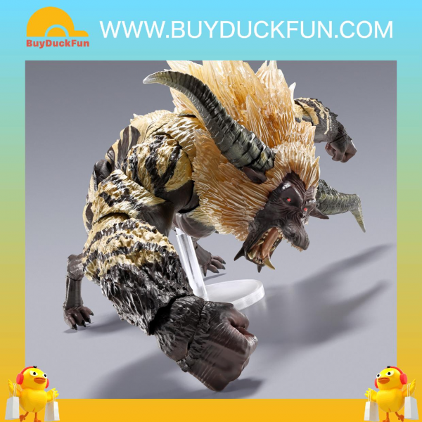 S.H.MonsterArts Monster Hunter FURIOUS RAJANG 激昂金狮子