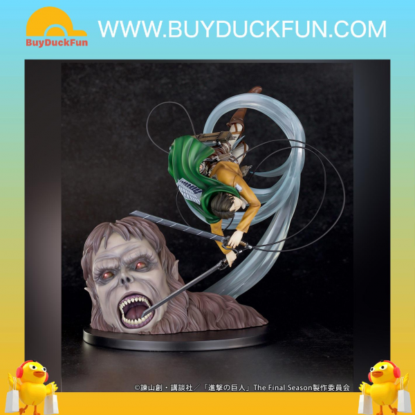 Proof Attack on Titan: Levi vs. Beast Titan ver.里維 vs 獸之巨人