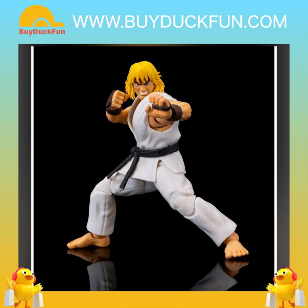 Jada Toys Street Fighter Ken (Player 2) Action Figures