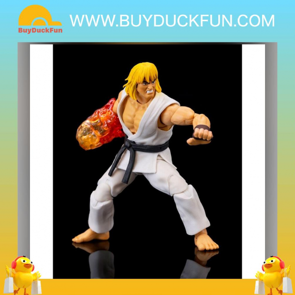 Jada Toys Street Fighter Ken (Player 2) Action Figures