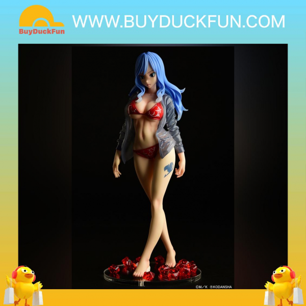 Orcatoys 1/6 Fairy Tail: Juvia Lockser Gravure Style Red Bikini!! Wet See-Through Dress Shirt SP  茱比亞‧洛克沙