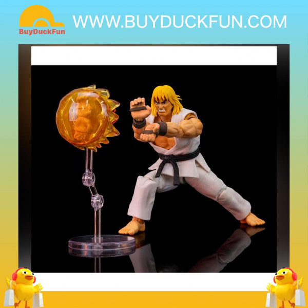 Jada Toys Street Fighter Ken (Player 2) Action Figures