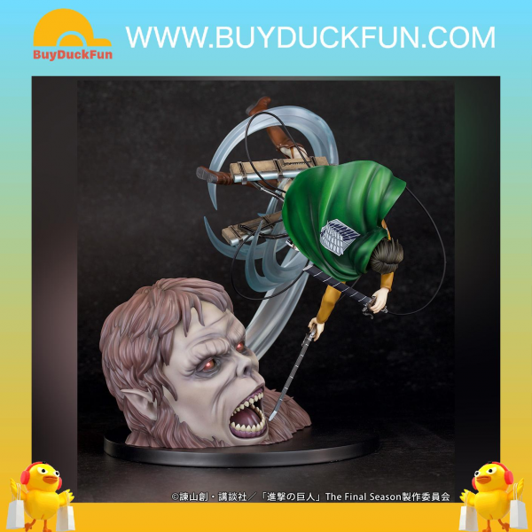 Proof Attack on Titan: Levi vs. Beast Titan ver.里維 vs 獸之巨人