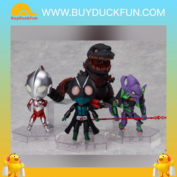 elCOCO DFORM+ SHIN JAPAN HEROES UNIVERSE Full Action Deforme Figure (Set of 4)