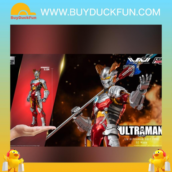 threezero Ultraman figure FigZero 1/6 Ultraman Suit Zero SC Mode 機動奥特曼裝甲 賽羅 強壯日冕型