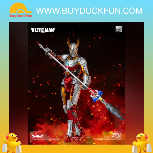 threezero Ultraman figure FigZero 1/6 Ultraman Suit Zero SC Mode 機動奥特曼裝甲 賽羅 強壯日冕型