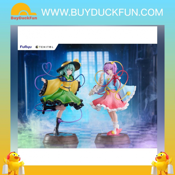 FuRyu Tenitol Touhou Project Satori Komeiji & Koishi Komeiji 古明地戀&古明地覺
