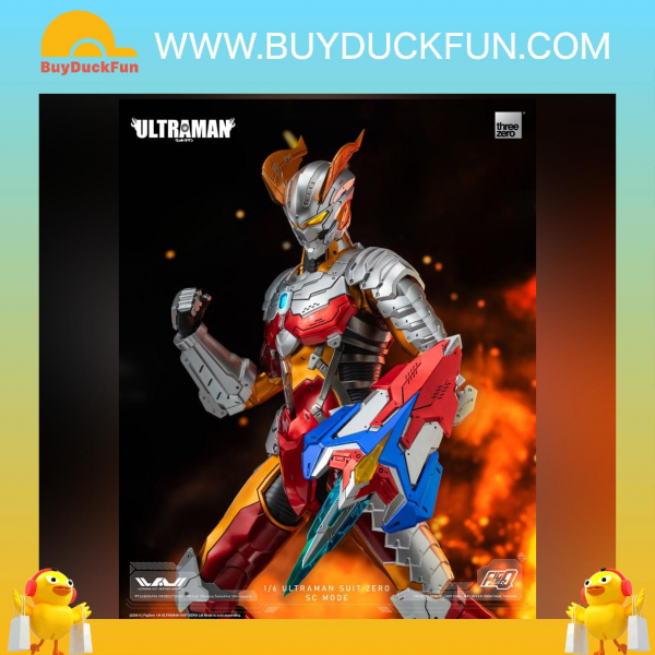 threezero Ultraman figure FigZero 1/6 Ultraman Suit Zero SC Mode 機動奥特曼裝甲 賽羅 強壯日冕型