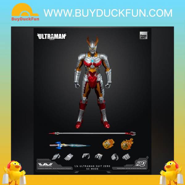 threezero Ultraman figure FigZero 1/6 Ultraman Suit Zero SC Mode 機動奥特曼裝甲 賽羅 強壯日冕型