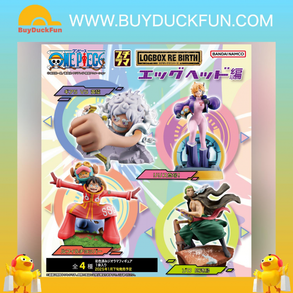Megahouse Lobgox One Piece [PETITRAMA]《海賊王》蛋頭島 套裝 (4pcs)