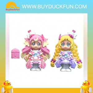 Bandai 美妙寵物 光之美少女-變身膠公仔 （鑽石絲帶城堡版）