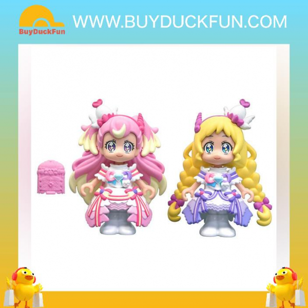 Bandai 美妙寵物 光之美少女-變身膠公仔 （鑽石絲帶城堡版）