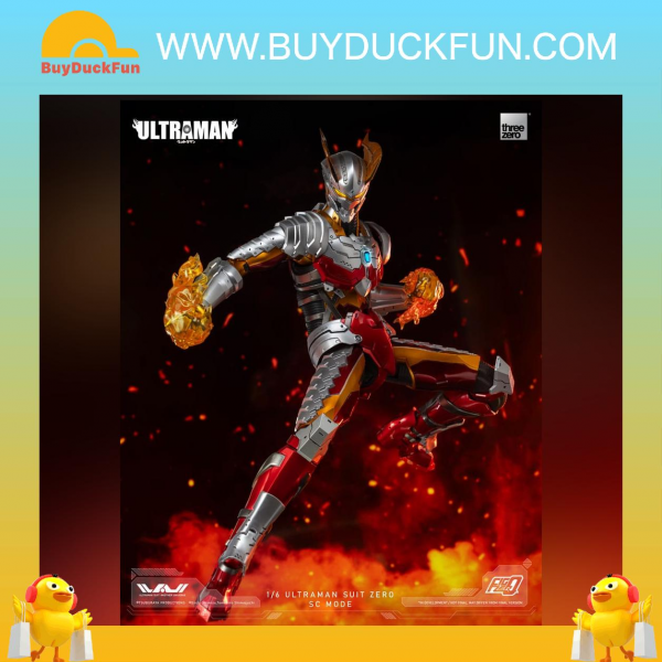 threezero Ultraman figure FigZero 1/6 Ultraman Suit Zero SC Mode 機動奥特曼裝甲 賽羅 強壯日冕型