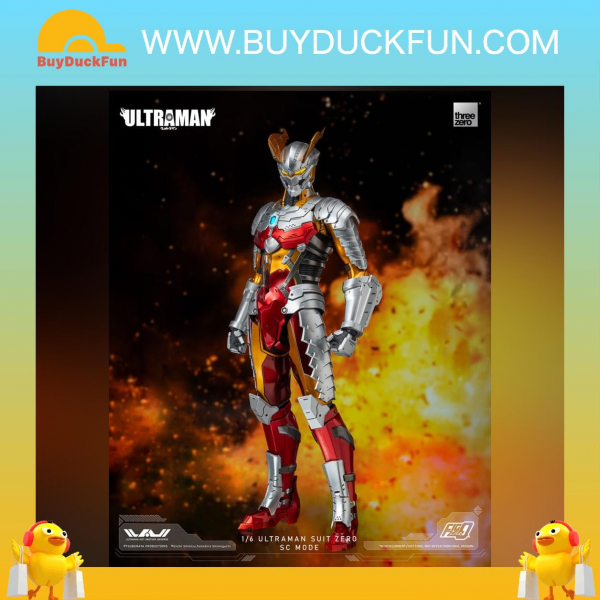 threezero Ultraman figure FigZero 1/6 Ultraman Suit Zero SC Mode 機動奥特曼裝甲 賽羅 強壯日冕型