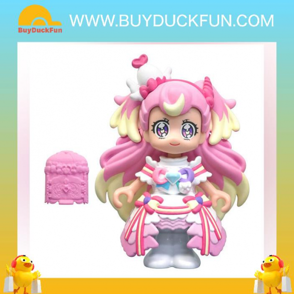 Bandai 美妙寵物 光之美少女-變身膠公仔 （鑽石絲帶城堡版）