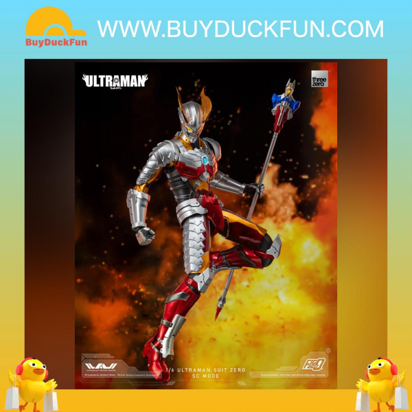 threezero Ultraman figure FigZero 1/6 Ultraman Suit Zero SC Mode 機動奥特曼裝甲 賽羅 強壯日冕型