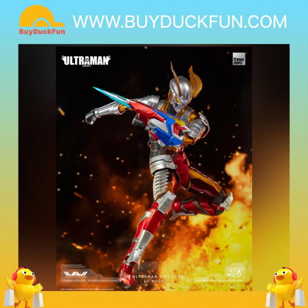 threezero Ultraman figure FigZero 1/6 Ultraman Suit Zero SC Mode 機動奥特曼裝甲 賽羅 強壯日冕型