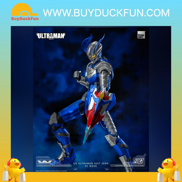 threezero Ultraman figure FigZero 1/6 Ultraman Suit Zero SC Mode 機動奥特曼裝甲 賽羅 強壯日冕型