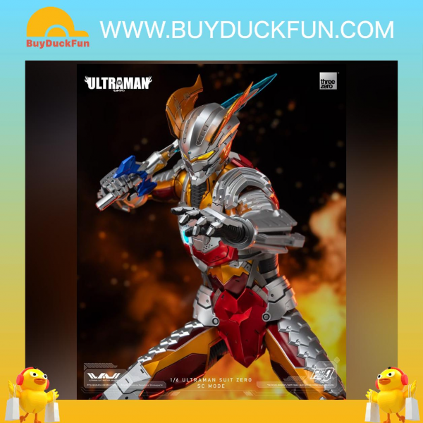 threezero Ultraman figure FigZero 1/6 Ultraman Suit Zero SC Mode 機動奥特曼裝甲 賽羅 強壯日冕型