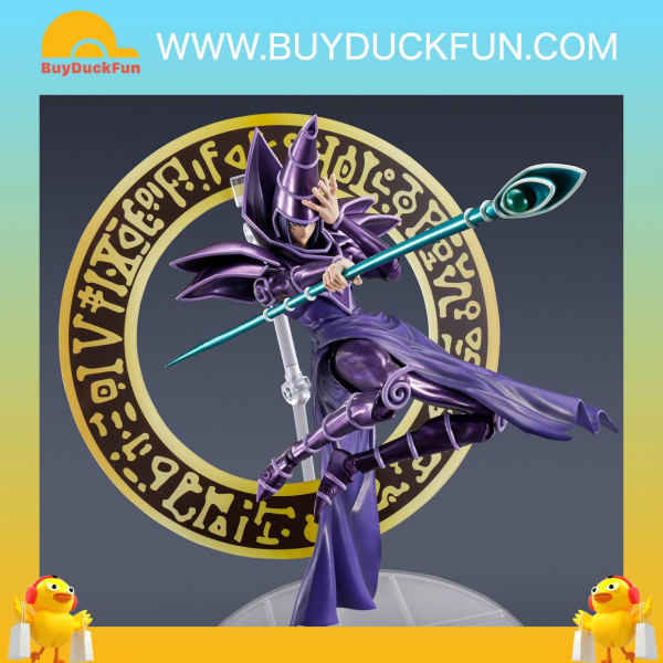 S.H.MonsterArts DARK MAGICIAN《遊戲王》黑魔導士