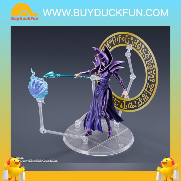S.H.MonsterArts DARK MAGICIAN《遊戲王》黑魔導士