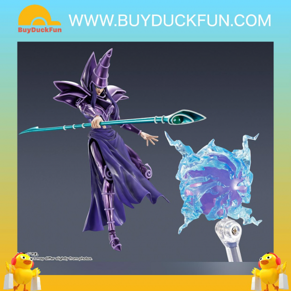 S.H.MonsterArts DARK MAGICIAN《遊戲王》黑魔導士