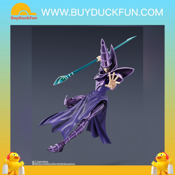 S.H.MonsterArts DARK MAGICIAN《遊戲王》黑魔導士